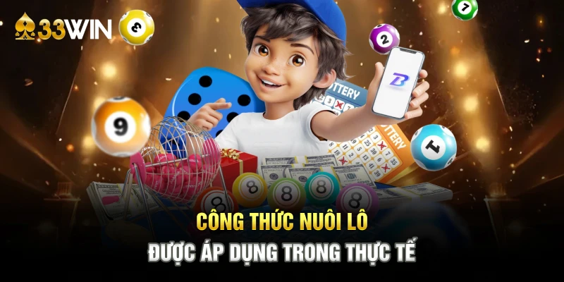 Công thức nuôi lô được áp dụng trong thực tế