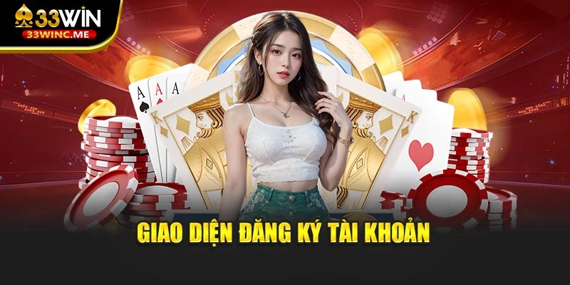Giao diện đăng ký tài khoản
